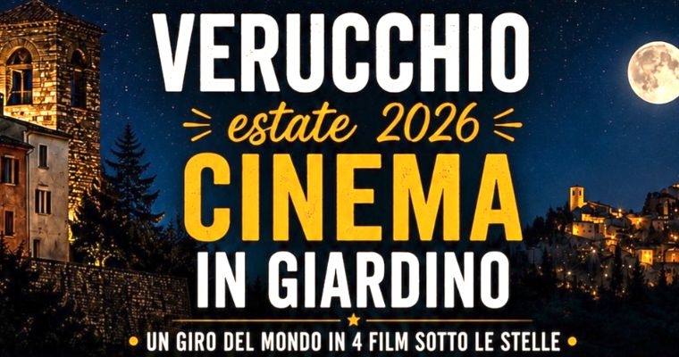 CINEMA IN GIARDINO A VERUCCHIO - ESTATE 2026